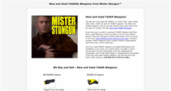 Desktop Screenshot of misterstungun.com